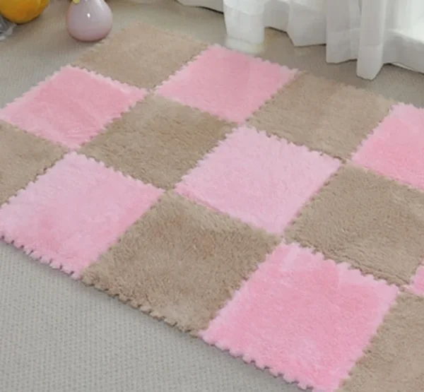 Soft Plush Children Kids Rug Play Mat 2