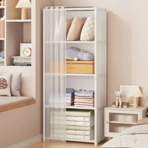 Multi-layer Storage Rack Dustproof Wardrobe 1